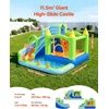 image:imageVEVOR Inflatable Pretend Market Bounce House with Blower Large 6in1 Kids Water Slide Castle with Splash Pool Climbing Wall Play Booth amp Bounce Area for KidsToy Park