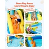 image:imageVEVOR Inflatable Pretend Market Bounce House with Blower Large 6in1 Kids Water Slide Castle with Splash Pool Climbing Wall Play Booth amp Bounce Area for KidsCrocodile Theme