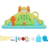 image:imageVEVOR Inflatable Pretend Market Bounce House with Blower Large 6in1 Kids Water Slide Castle with Splash Pool Climbing Wall Play Booth amp Bounce Area for KidsDouble Climbing Waterfall