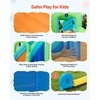 image:imageVEVOR Inflatable Pretend Market Bounce House with Blower Large 6in1 Kids Water Slide Castle with Splash Pool Climbing Wall Play Booth amp Bounce Area for KidsToy Park