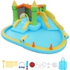 image:imageVEVOR Inflatable Pretend Market Bounce House with Blower Large 6in1 Kids Water Slide Castle with Splash Pool Climbing Wall Play Booth amp Bounce Area for KidsCastle Theme