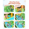 image:imageVEVOR Inflatable Pretend Market Bounce House with Blower Large 6in1 Kids Water Slide Castle with Splash Pool Climbing Wall Play Booth amp Bounce Area for KidsDouble Climbing Waterfall