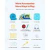 image:imageVEVOR Inflatable Pretend Market Bounce House with Blower Large 6in1 Kids Water Slide Castle with Splash Pool Climbing Wall Play Booth amp Bounce Area for KidsToy Park
