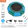 image:imageVEVOR Inflatable Water Bouncer 10ft Recreational Water Trampoline Portable Bounce Swim Platform with 3Step Ladder amp Electric Air Pump Lake Water Sports Kids Adults Floating Rebounder for Pool