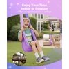 image:imageVEVOR Sensory Swing for Kids amp Adults Maximum 300 lbs Load Aerial Silk Indoor amp Outdoor Double Layer Therapy Cuddle Swing with 360 Swivel Hanger Calming Compression Therapy Swing HammockPowder Blue
