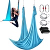 image:imageVEVOR Aerial Silk amp Yoga Swing Aerial Yoga Hammock Kit with 100gsm Nylon Fabric Full Rigging Hardware amp Easy Setup Guide Antigravity Flying for All Levels Fitness BodybuildingBlue
