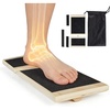 image:imageVEVOR Balance Board 2in1 Wobble Board Trainer for Adults Premium Wooden Balance Training Equipment with Roller Magnetic Stoppers Storage Rack for Core Workouts Surf Trainer amp Physical Therapy12 inch
