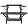 image:imageVEVOR Camping Kitchen Table SlimFold Cook Station Portable Folding Table with 4 Side Tables Heat Resistant Tabletop and Carrying Bag Ideal for Outdoor Picnics BBQs Camping RV TravelingBlack1
