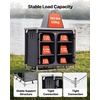 image:imageVEVOR Camping Storage Cabinet Outdoor Portable Aluminum Lightweight Table Quick Setup Compact Kitchen Cook Station with 6 Shelves and Carry Bag for Picnic BBQ Party Camping RV TravelingGrey