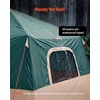 image:imageVEVOR Camping Tent 468 Person Automatic Inflatable Cabin Tent Easy Setup TPU Air Tube amp Large Mesh Windows Portable Waterproof Tent with Carry Bag for Family Outdoor Camping HikingGreen