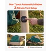 image:imageVEVOR Camping Tent 468 Person Automatic Inflatable Cabin Tent Easy Setup TPU Air Tube amp Large Mesh Windows Portable Waterproof Tent with Carry Bag for Family Outdoor Camping HikingGreen