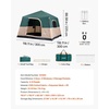 image:imageVEVOR Camping Tent 468 Person Automatic Inflatable Cabin Tent Easy Setup TPU Air Tube amp Large Mesh Windows Portable Waterproof Tent with Carry Bag for Family Outdoor Camping HikingGreen