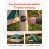 image:imageVEVOR Camping Tent 468 Person Automatic Inflatable Cabin Tent Easy Setup TPU Air Tube amp Large Mesh Windows Portable Waterproof Tent with Carry Bag for Family Outdoor Camping HikingGreen