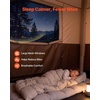 image:imageVEVOR Camping Tent 468 Person Automatic Inflatable Cabin Tent Easy Setup TPU Air Tube amp Large Mesh Windows Portable Waterproof Tent with Carry Bag for Family Outdoor Camping HikingBeige