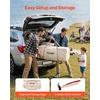 image:imageVEVOR Canvas Bell Tent 4 Seasons Yurt Tent for Camping with Stove Jack Waterproof Breathable with Zipped Detachable Floor Family Camping Glamping Outdoor Hunting PartyBeige