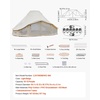 image:imageVEVOR Canvas Bell Tent 4 Seasons Yurt Tent for Camping with Stove Jack Waterproof Breathable with Zipped Detachable Floor Family Camping Glamping Outdoor Hunting PartyLight Beige