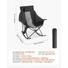 image:imageVEVOR Heated Camping Chair 3 Heating Settings LargeSized Padded Folding Rocker Heavy Duty Outdoor Lawn Chairs with Pocket Support 225lbs Portable Heated Chair for Sports Winter UseStandard