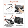 image:imageVEVOR Motorcycle Tail Bag 30L Motorcycle Rear Seat Bag with Waterproof Rain Cover Outdoor Sports Motorbike Luggage Storage Trunk Rack Backpack with Shoulder Straps Universal Fit Rear Racks BlackTail Bag  Fabric  4060L