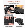 image:imageVEVOR Motorcycle Tail Bag 30L Motorcycle Rear Seat Bag with Waterproof Rain Cover Outdoor Sports Motorbike Luggage Storage Trunk Rack Backpack with Shoulder Straps Universal Fit Rear Racks BlackTail Bag  Fabric  30L