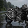 image:imageVEVOR Motorcycle Tail Bag 30L Motorcycle Rear Seat Bag with Waterproof Rain Cover Outdoor Sports Motorbike Luggage Storage Trunk Rack Backpack with Shoulder Straps Universal Fit Rear Racks BlackSaddle Bag  Upgraded Doublesided Fabric  28L