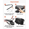 image:imageVEVOR Motorcycle Tail Bag 30L Motorcycle Rear Seat Bag with Waterproof Rain Cover Outdoor Sports Motorbike Luggage Storage Trunk Rack Backpack with Shoulder Straps Universal Fit Rear Racks BlackTail Bag  Fabric  2234L