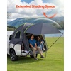 image:imageVEVOR Pickup Truck Tent Fits 5082 ft Truck Tents for Camping Waterproof PU2000 mm 23 Person Sleeping Truck Bed Tent Sturdy Truck Bed Camper Shell with Expandable Awning Rainfly Storage Bag5052 ft