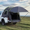 image:imageVEVOR Pickup Truck Tent Fits 5082 ft Truck Tents for Camping Waterproof PU2000 mm 23 Person Sleeping Truck Bed Tent Sturdy Truck Bed Camper Shell with Expandable Awning Rainfly Storage Bag5052 ft