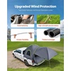 image:imageVEVOR Pickup Truck Tent Fits 5082 ft Truck Tents for Camping Waterproof PU2000 mm 23 Person Sleeping Truck Bed Tent Sturdy Truck Bed Camper Shell with Expandable Awning Rainfly Storage Bag5052 ft