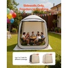 image:imageVEVOR Sidewalls for Screen House Gazebo for VEVOR 12 x 11 ft Screen House Tent Sun Protection 551 x 459 ft 300D Oxford SilverCoated Fabric Pack of 3 Not Include Tent for Outdoor Activitiesfor 6x6 ft Popup Tent