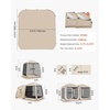 image:imageVEVOR Sidewalls for Screen House Gazebo for VEVOR 12 x 11 ft Screen House Tent Sun Protection 551 x 459 ft 300D Oxford SilverCoated Fabric Pack of 3 Not Include Tent for Outdoor Activitiesfor 6x6 ft Popup Tent