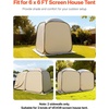 image:imageVEVOR Sidewalls for Screen House Gazebo for VEVOR 12 x 11 ft Screen House Tent Sun Protection 551 x 459 ft 300D Oxford SilverCoated Fabric Pack of 3 Not Include Tent for Outdoor Activitiesfor 6x6 ft Popup Tent