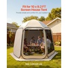 image:imageVEVOR Sidewalls for Screen House Gazebo for VEVOR 12 x 11 ft Screen House Tent Sun Protection 551 x 459 ft 300D Oxford SilverCoated Fabric Pack of 3 Not Include Tent for Outdoor Activitiesfor 10x92 ft Popup Tent