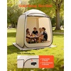 image:imageVEVOR Sidewalls for Screen House Gazebo for VEVOR 12 x 11 ft Screen House Tent Sun Protection 551 x 459 ft 300D Oxford SilverCoated Fabric Pack of 3 Not Include Tent for Outdoor Activitiesfor 6x6 ft Popup Tent