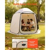 image:imageVEVOR Sidewalls for Screen House Gazebo for VEVOR 12 x 11 ft Screen House Tent Sun Protection 551 x 459 ft 300D Oxford SilverCoated Fabric Pack of 3 Not Include Tent for Outdoor Activitiesfor 10x92 ft Popup Tent