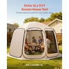 image:imageVEVOR Sidewalls for Screen House Gazebo for VEVOR 12 x 11 ft Screen House Tent Sun Protection 551 x 459 ft 300D Oxford SilverCoated Fabric Pack of 3 Not Include Tent for Outdoor Activitiesfor 12x11 ft Popup Tent