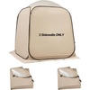 image:imageVEVOR Sidewalls for Screen House Gazebo for VEVOR 12 x 11 ft Screen House Tent Sun Protection 551 x 459 ft 300D Oxford SilverCoated Fabric Pack of 3 Not Include Tent for Outdoor Activitiesfor 6x6 ft Popup Tent
