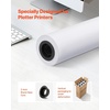 image:imageVEVOR 24 in x 150 ft Plotter Paper 6 Rolls 20 LB Bond Architectural DE 2496 Sheets White Uncoated Biodegradable 94 Opacity Ideal for CAD Engineering GIS Maps amp Architectural Designs24 in x 150 ft