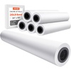image:imageVEVOR 24 in x 150 ft Plotter Paper 6 Rolls 20 LB Bond Architectural DE 2496 Sheets White Uncoated Biodegradable 94 Opacity Ideal for CAD Engineering GIS Maps amp Architectural Designs24 in x 150 ft