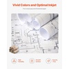 image:imageVEVOR 24 in x 150 ft Plotter Paper 6 Rolls 20 LB Bond Architectural DE 2496 Sheets White Uncoated Biodegradable 94 Opacity Ideal for CAD Engineering GIS Maps amp Architectural Designs24 in x 300 ft