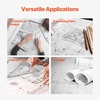 image:imageVEVOR 24 in x 150 ft Plotter Paper 6 Rolls 20 LB Bond Architectural DE 2496 Sheets White Uncoated Biodegradable 94 Opacity Ideal for CAD Engineering GIS Maps amp Architectural Designs36 in x 150 ft