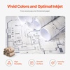 image:imageVEVOR 24 in x 150 ft Plotter Paper 6 Rolls 20 LB Bond Architectural DE 2496 Sheets White Uncoated Biodegradable 94 Opacity Ideal for CAD Engineering GIS Maps amp Architectural Designs24 in x 150 ft