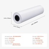 image:imageVEVOR 24 in x 150 ft Plotter Paper 6 Rolls 20 LB Bond Architectural DE 2496 Sheets White Uncoated Biodegradable 94 Opacity Ideal for CAD Engineering GIS Maps amp Architectural Designs24 in x 500 ft