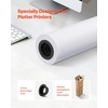 image:imageVEVOR 24 in x 150 ft Plotter Paper 6 Rolls 20 LB Bond Architectural DE 2496 Sheets White Uncoated Biodegradable 94 Opacity Ideal for CAD Engineering GIS Maps amp Architectural Designs24 in x 150 ft