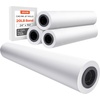 image:imageVEVOR 24 in x 150 ft Plotter Paper 6 Rolls 20 LB Bond Architectural DE 2496 Sheets White Uncoated Biodegradable 94 Opacity Ideal for CAD Engineering GIS Maps amp Architectural Designs24 in x 150 ft