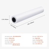 image:imageVEVOR 24 in x 150 ft Plotter Paper 6 Rolls 20 LB Bond Architectural DE 2496 Sheets White Uncoated Biodegradable 94 Opacity Ideal for CAD Engineering GIS Maps amp Architectural Designs24 in x 150 ft