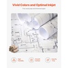 image:imageVEVOR 24 in x 150 ft Plotter Paper 6 Rolls 20 LB Bond Architectural DE 2496 Sheets White Uncoated Biodegradable 94 Opacity Ideal for CAD Engineering GIS Maps amp Architectural Designs30 in x 500 ft