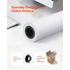 image:imageVEVOR 24 in x 150 ft Plotter Paper 6 Rolls 20 LB Bond Architectural DE 2496 Sheets White Uncoated Biodegradable 94 Opacity Ideal for CAD Engineering GIS Maps amp Architectural Designs24 in x 150 ft