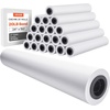 image:imageVEVOR 24 in x 150 ft Plotter Paper 6 Rolls 20 LB Bond Architectural DE 2496 Sheets White Uncoated Biodegradable 94 Opacity Ideal for CAD Engineering GIS Maps amp Architectural Designs24 in x 150 ft