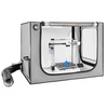 image:imageVEVOR 3D Printer Enclosure with Ventilation Dustproof Waterproof Large Size 600D Oxford Cloth 3D Printer Tent Constant Temperature Protective Case with LED Designed for Bambu Lab A1 Combo GreyGrey with Ventilation