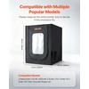 image:imageVEVOR 3D Printer Enclosure with Ventilation Dustproof Waterproof Large Size 600D Oxford Cloth 3D Printer Tent Constant Temperature Protective Case with LED Designed for Bambu Lab A1 Combo GreyBlack